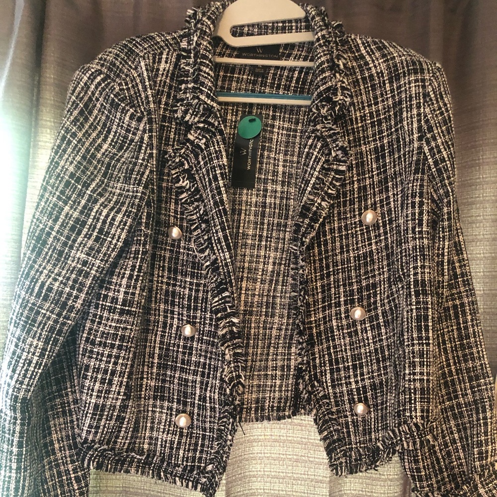 Worthington - JC PENNEYS - tweed jacket
